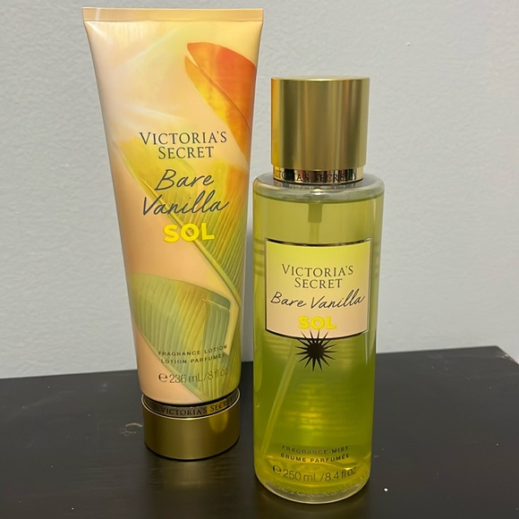 NEW Victoria’s Secret Bare Vanilla Sol Set - Picture 1 of 4